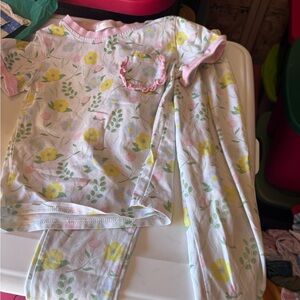 Charming Floral Kids Pajama Set